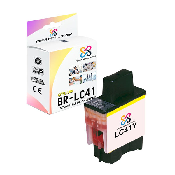 Cartouche Uprint B-123Y compatible Brother LC-123 (LC123Y) Jaune 600 pages.